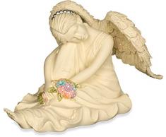 AngelStar Platinum Series Serene Angel Figurine, 2-3/4-Inch