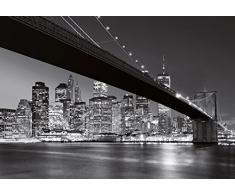 Idealdecor 140 Papier Peint Pont de Brooklyn NY 366 x 254 cm