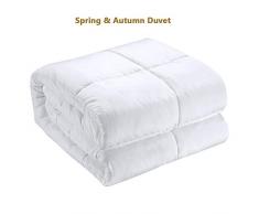 The Duck and Goose Co Couette, Microfiber, Blanc, 200 x 220 cm