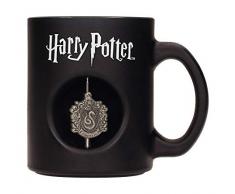 SD Toys SDTWRN21997 Slytherin Tasse noire avec emblÃ¨me rotatif 3D Harry Potter