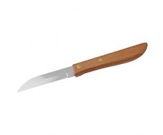 Fackelmann 41712 Couteau Ã legumes Nirosta-GrandmaÂ´s Knife 17,5cm en Bois de hÃªtre/INOX, Acier Inoxydable, Marron/Argent, 17,5 x 4,8 x 0,9 cm