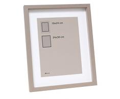 Deknudt Frames S223K7P1 Cadre Photo avec Profondeur Bois Taupe 40 x 50 cm