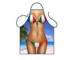 ICONIC APRONS Tablier de Bikini en Polyester, Multicolore, 79 x 56 x 0,1 cm