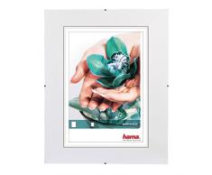 Hama Cadre photo Clip-Fixe (sans bordure, 28 x 35 cm, Reflex) Blanc