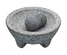 Kitchen Craft WFMXMNP Mortier et Pilon Master Class, Granite, Gris, 9 x 12 x 16 cm