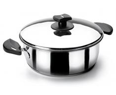 Lacor 88028 Faitout avec Couvercle DiamÃ¨tre 28 cm Nova Ladycor