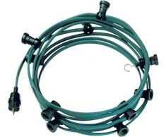 Bachmann 740.006 Guirlande lumineuse avec prise, embout et 20 douilles