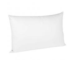 Fleuresse 9100 Colours Taie doreiller en Satin de Coton mako Blanc (1000) 50 x 80Â cm