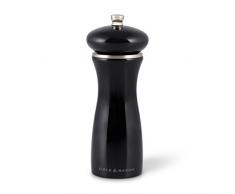 Cole & Mason HS0685P Sherwood Moulin à sel, Noir Brillant