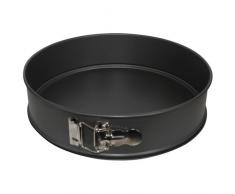 Patisse 2925 Moule à Manqué/Charnière Antiadhésif Acier Revêtu Gris Anthracite 26 cm