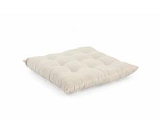 Galileo Casa Chair Coussin pour Chaise, Coton, 40Â x 40Â x 3Â cm 40x40x3 cm Bianco