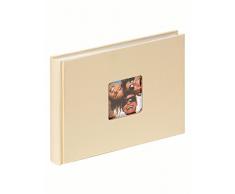 Walther, Fun, Album De Photos, FA-207-H, 22x16 cm, 40 Pages Blanches, Crême