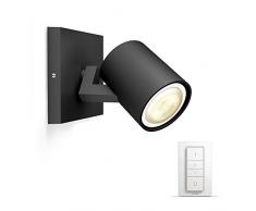 Philips Hue White Ambiance RUNNER Spot 1x5.5W - Noir (télécommande incluse)
