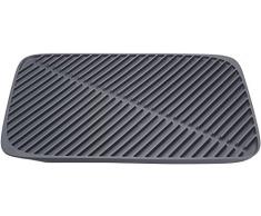 Joseph Joseph - Flume - Tapis Egouttoir Silicone - Grand Modèle - Gris