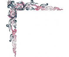 INDIGOS WGxmd591-85 Sticker Mural, Bunt, 85x84 cm