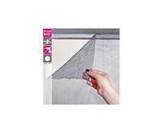 MOUSTIKIT P/TOPTULLE13/15 Moustiquaire Tulle Auto-Agrippant, PolymÃ¨re, Gris, 150 x 1 x 150 cm