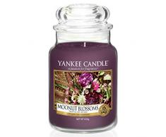Yankee Candle bougie jarre parfumée, grande taille, Fleurs au Clair De Lune, jusquà 150 heures de combustion