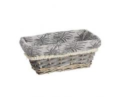 Dcasa Panier à Pain rectangulaire Bento-Porte-Aliments Articles pour la Maison Unisexe Adulte, Multicolore (Multicolore), Unique