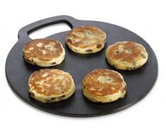 Pierre de cuisson en fonte noire 27 cm