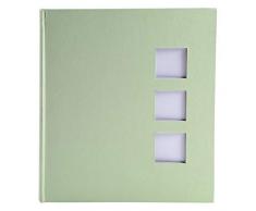 Album photos livre 60 pages blanches - Format 29x32cm - TRIO pistache