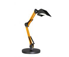 WOFI 811901426000 Lampe de table, MÃ©tal, Integriert, 4 W, Multi Color, 16 x 16 x 40 cm