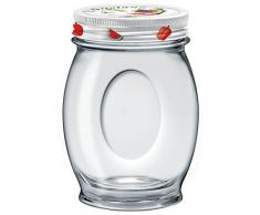 Le Comptoir de la Conserve 5014 6 bocaux Verre ORTOLANO 780 ML, Transparent