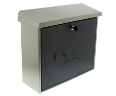 Burg Wachter 3713 Boîte aux lettres en acier inoxydable