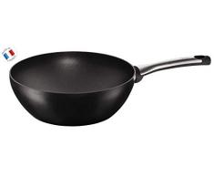 Tefal Expertise C6201905 Poêle Wok Aluminium 28 cm Tous Feux Dont Induction Noir