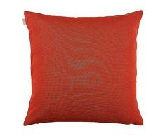 LINUM Pepper Housse de Coussin, Coton, Rouille, 60 x 60 cm