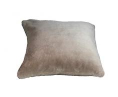Comptoir du Linge MIC50SB Coussin Microfibre Polyester Sable 50 x 50 cm
