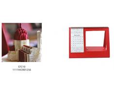 St Origami Calendrier Basilique Florence, Papier, Rouge, 25 x 30 x 0,3 cm