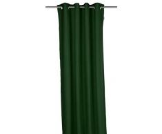 Tom Tailor 575520 T-Dove Rideau avec Oeillets Coton Vert 140 x 245 cm