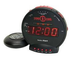 Geemarc Réveil Vibrant Sonic Bomb (113 DB)