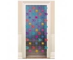 amscan DÃ©coration Rideau de Porte Ã¢ge - Age 30