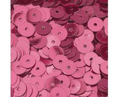 Efco Fil Plat Rond Paillettes, Rouge Bordeaux, 6Â mm, 5Â g, 500