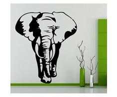 TATOUTEX Stickers Elephant - Blanc, L 100cm x H 120cm
