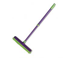 York Prestige Balai en Caoutchouc avec Manche tÃ©lescopique Multicolore Petit modÃ¨le