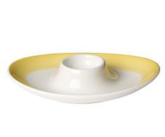 Villeroy & Boch Colourful Life Lemon Pie Coquetier, 5x5x7 cm, Porcelaine Premium, Jaune