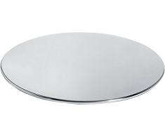 Alessi San03 Fruit Basket Plateau Rond en Acier Inoxydable 18/10 Brillant