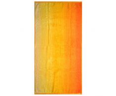 Dyckhoff Serviette de Plage Jaune Colori 0768541800 qualitÃ© 480 g/mÂ², 70 x 180 cm 100% Coton Bio