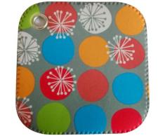 Générique 011333 Manique en Neoprene Motif Fleur 18 x 18 cm