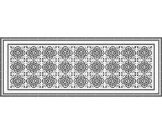 Viniliko Concret Grey Tapis en Vinyle Multicolore 66 x 180 cm