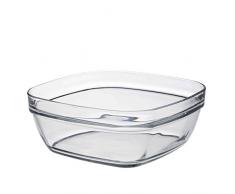 Duralex - Saladier CarrÃ© Empilable 20cm Lys