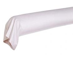 Blanc des Vosges Mythique Taie de traversin, Coton, Petale, 90 x 190 cm