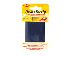 Kleiber 145 cm Ruban nylon rÃ©paration autocollant rapide Bleu marine