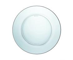 Duralex - Assiette Plate 23,5cm Lys Transparent - Lot de 6