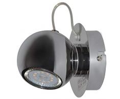 Brilliant G21610/15 Magnito Spot PatÃ¨re, MÃ©tal/NC, GU10, 3 W, Chrome