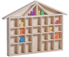 Zeller 12120 ÃtagÃ¨re Ã casiers pin naturel, 49 x 3,5 x 35 cm