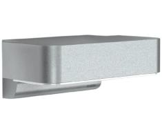 Steinel L 800 LED IHF luminaire mural argent, applique LED avec dÃ©tecteur de mouvement 160Â°, puissance de 10 W