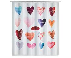 WENKO DIE BESSERE IDEE Rideau de Douche Love